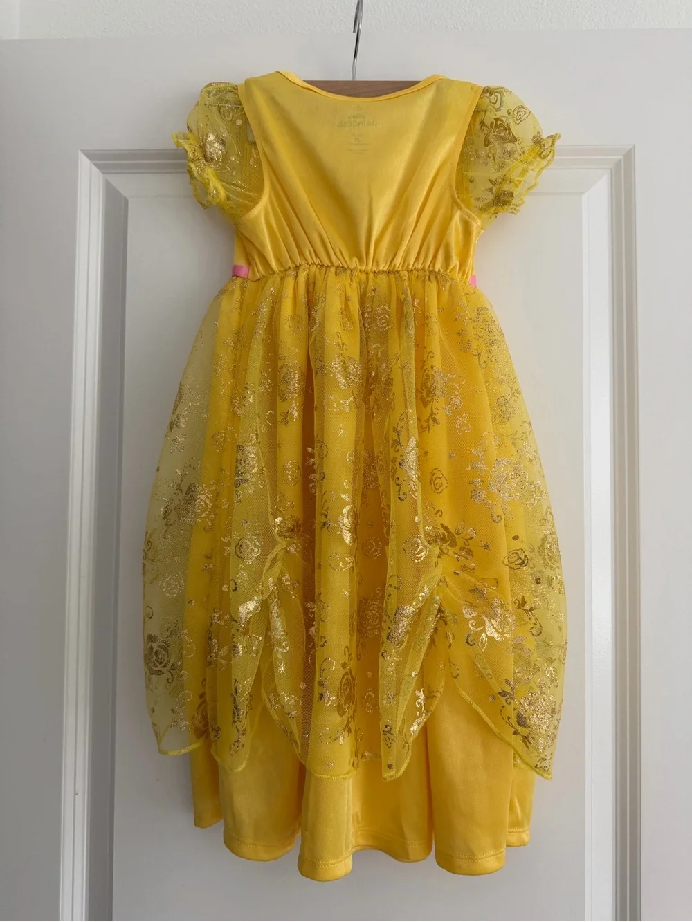 Disney Princess Yellow Belle Dress-Up Costume for Kids